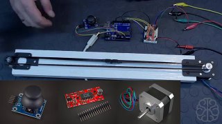 Control a Stepper Motor using an Arduino, a Joystick and the Easy Driver - Tutorial