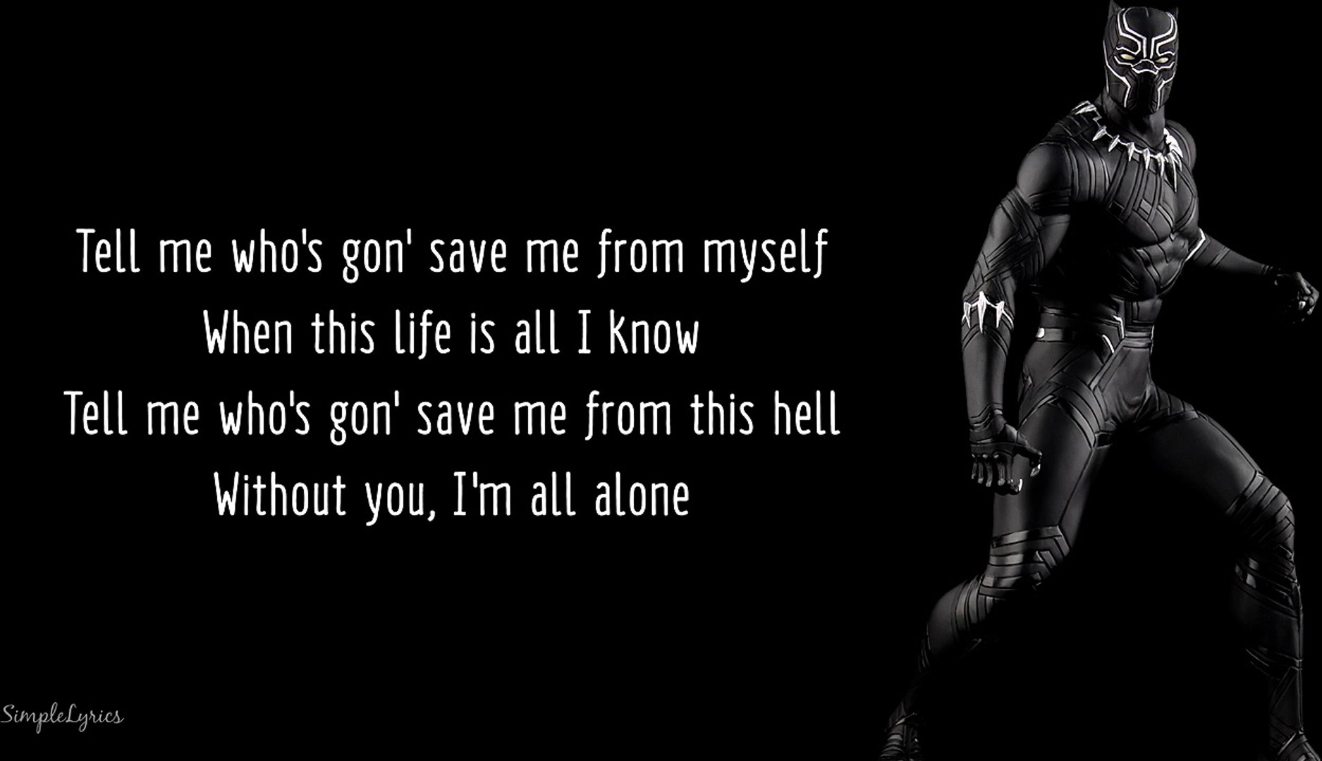 Pray For Me Black Panther Ost Lyrics Simplelyrics Video Dailymotion