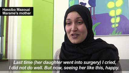 Toy cars replace gurneys at French children's surgical ward