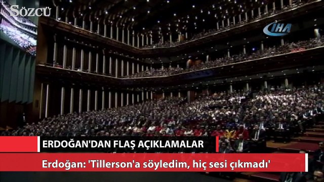 Erdoğan'dan flaş açıklamalar