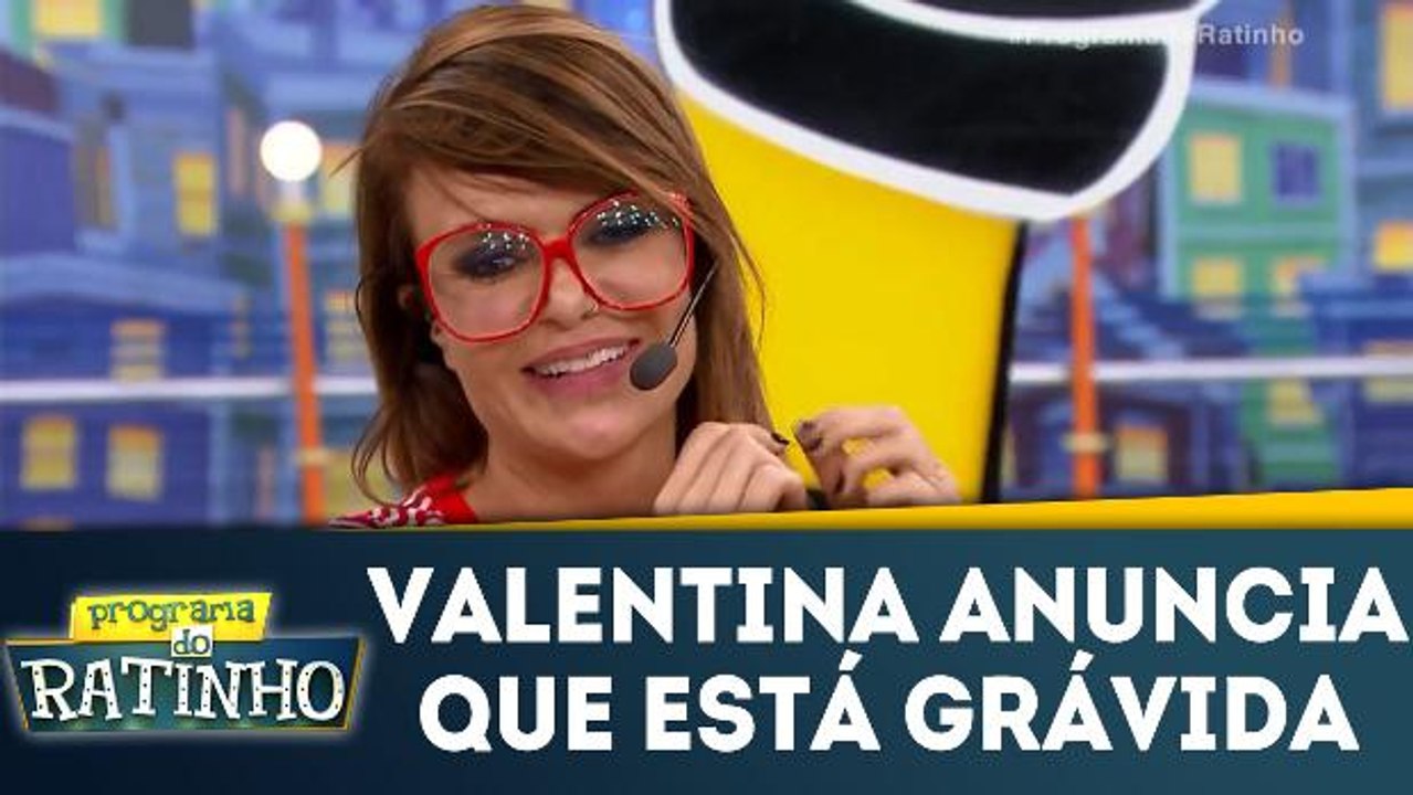 Valentina anuncia que está grávida