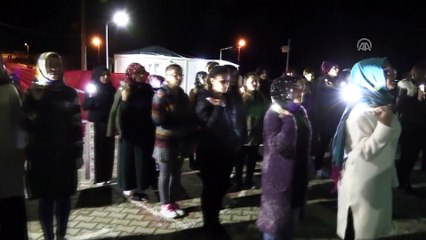 Üniversite öğrencilerinden Mehmetçik'e ışıklı destek - BİLECİK