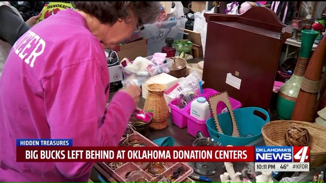 Thrift Store Volunteers Find Hidden Treasures in Donated Items