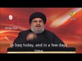 Hassan Nasrallah: US withdrawal from Iraq, huge and historic victory for the Iraqi people