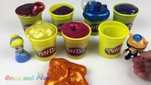 Play Doh Cup Pearl Clay Slime Surprise Toys With Pokemon Octonauts Masha Bears Finding Dory Mermaid
