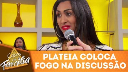 Plateia coloca fogo na discussão