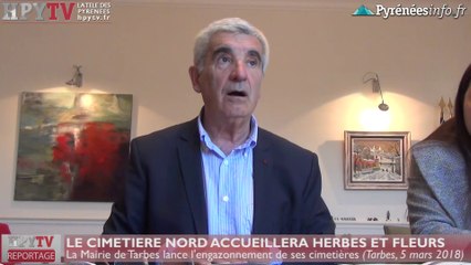 HPyTv Tarbes | Les cimetières de Tarbes seront engazonnés (5 mars 18)