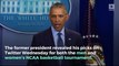 Barack Obama Gives His March Madness Picks