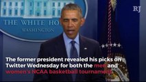 Barack Obama Gives His March Madness Picks