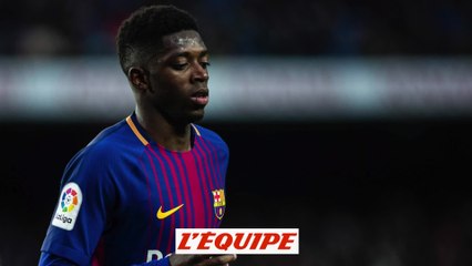 Dembélé buteur avec le Barça, il était temps - Foot - C1