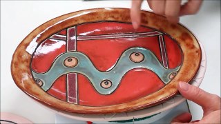 Ceramics II Glazing the Platters