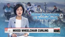South Korean mixed wheelchair curling team closes in on semi-finals