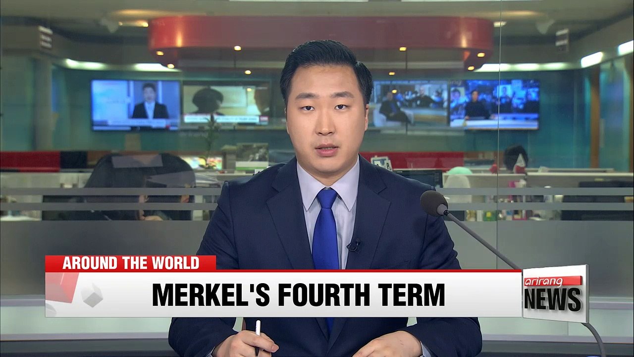 German lawmakers narrowly vote for Angela Merkel to serve fourth term as Chancellor