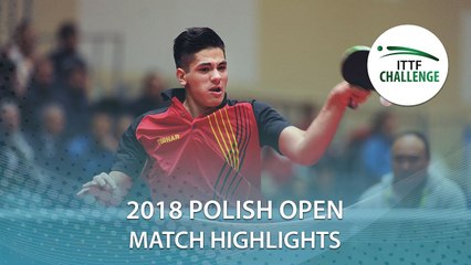 2018 Polish Open Highlights I Martin Allegro vs Yaroslav Zhmudenko (Pre)