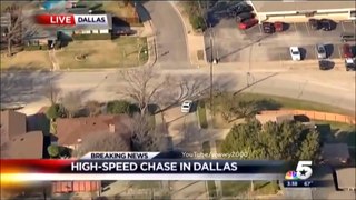 Dallas High Speed Chase (February 11, 2015)