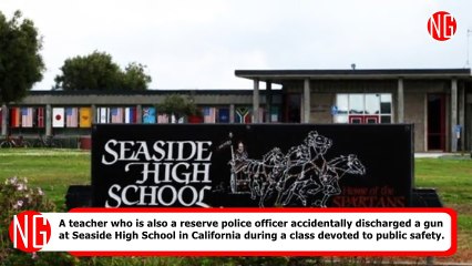 Dennis Alexander Is A Reserve Police Officer, But Doesn't Seem To Know How To Use Gun Properly