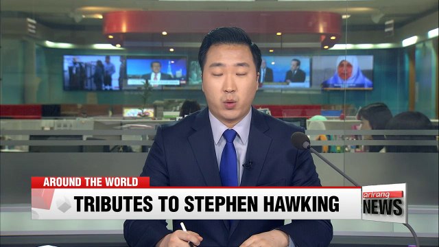 Tributes pour in for Stephen Hawking