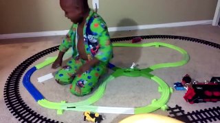 FUNTIME! Playing with Thomas and Friends on the G Scale Train Set