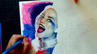 CRAYOLA CHALLENGE | Harley Quinn
