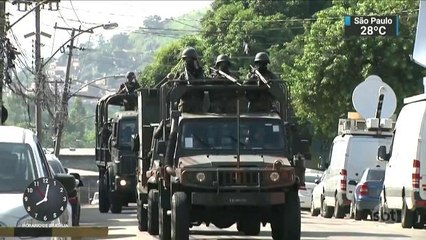 No Rio, batalhão da PM é alvo de vistoria das Forças Armadas