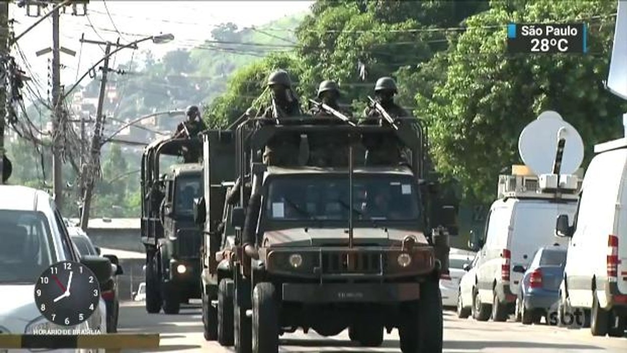No Rio, batalhão da PM é alvo de vistoria das Forças Armadas