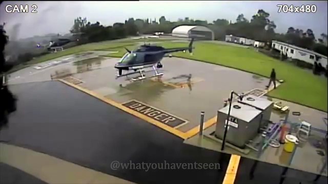 Un hélicoptère de police percute un autre hélicoptère à l’atterrissage