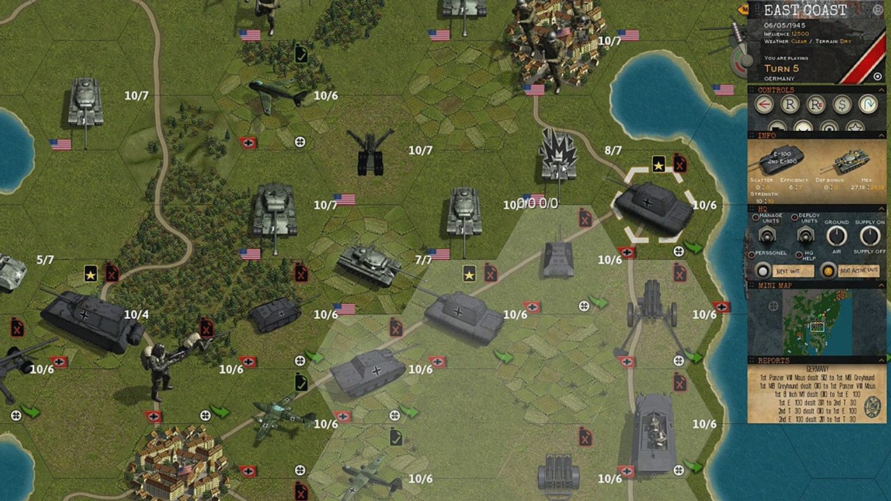 Klotzen! Panzer Battles - Trailer