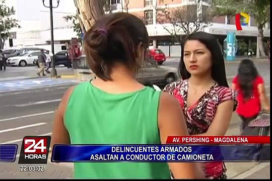 Jesús María: delincuentes armados roban a empresaria en carro en movimiento