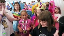 MY LITTLE PONY FAIR 2016! LIVE UNBOXING WITH FANS! | Fash Ems & Squishy Pops | Bins Toy Bin