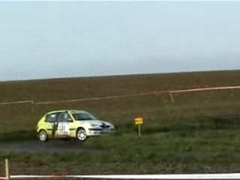 Rallye du ternois 2007 ES2 équipage fcracingteam