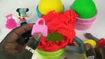 Play Doh Ice Cream Surprise Toys Mickey Tool Set Disney Princess Superhero Learn Colors Play Doh