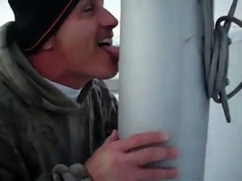 Until the last time I did not believe that the tongue would stick to the post... // До последнего не верил,что язык прилипнет к столбу...