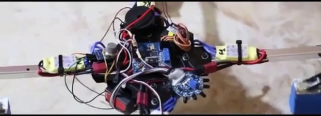 Smart Fire Fighter Copter Drone