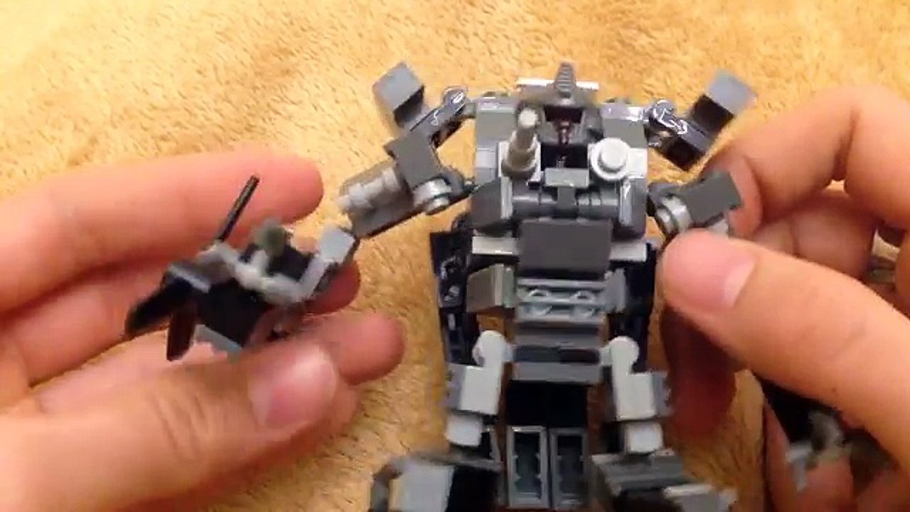 Lego Transformers Custom Blackout Review (обзор на русском) + Новость! Стрим!