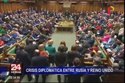 Se registra crisis diplomática entre Rusia y Reino Unido