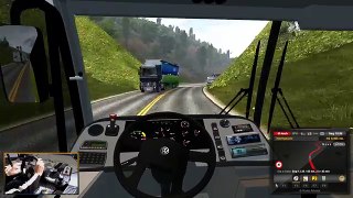 Euro Truck Simulator 2 - Mod Bus EAA Buracos e Ponte