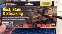 Rusting your plastic models using easy to follow instructions.