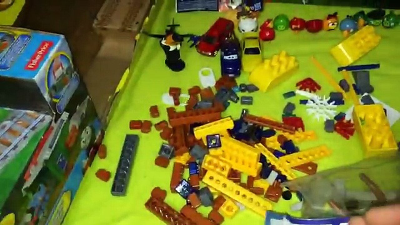 Игрушки Энгри Бёрдс,конструктор ANGRY BIRDS KNEX with birds Red,Chuck,Bomb,Pigs