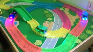 MAGIC TRACKS Car Race Track QVC As Seen On TV Twister Trax 360