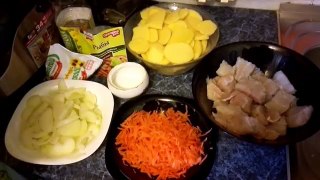 Вкусная рыба с картошкой в мультиварке Редмонд видео рецепт