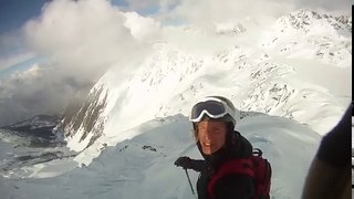 Buried Alive - Avalanche accident caught on helmet camera