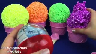Playfoam Ice Cream Cups Surprise Toy Disney Frozen Shopkins Ornament Peppa Pig Trolls The Lion Guard