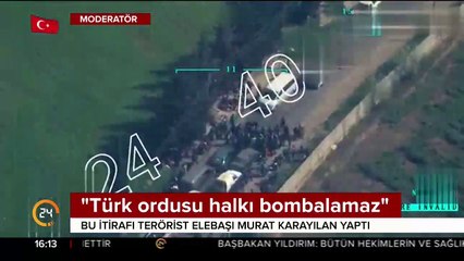 Terörist elebaşı Karayılan itiraf etti "Türk ordusu halkı bombalamaz"