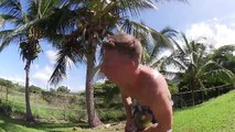 Skatepark Tricks & Erste Kokosnuss geerntet - Jucker Hawaii Trip - Longboard Tour #7 -