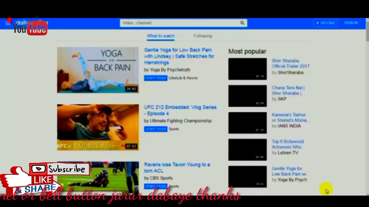 Youtube Alternative Best For youtube I Dailymotion Earn Money By Upload Videos I Dailymotion HINDI