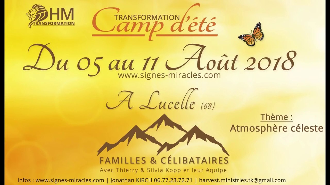 Camp d'ete à Lucelle (67) - 05 au 11 Août 2018 - Thierry Kopp