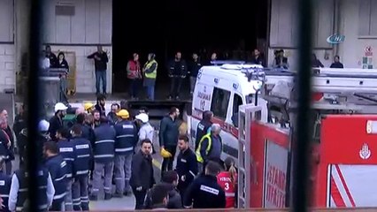 Tuzla Organize Sanayii Bölgesi'nde bir depodaki raflar işçilerin üzerine düştü: 4 işçi yaralı