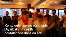 Diyarbakır'da davullu zurnalı Swing