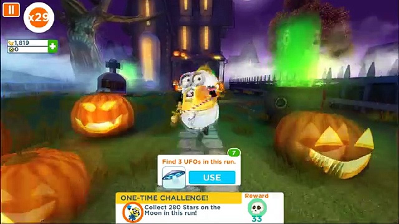 Despicable Me 2 - Minion Rush : Baby And Mom Minions In Residential Area ! Halloween