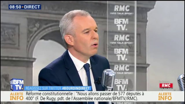 François de Rugy: “Pendant cinq ans, la gauche a été au pouvoir. Vous croyez que les impôts n’ont pas augmenté?”